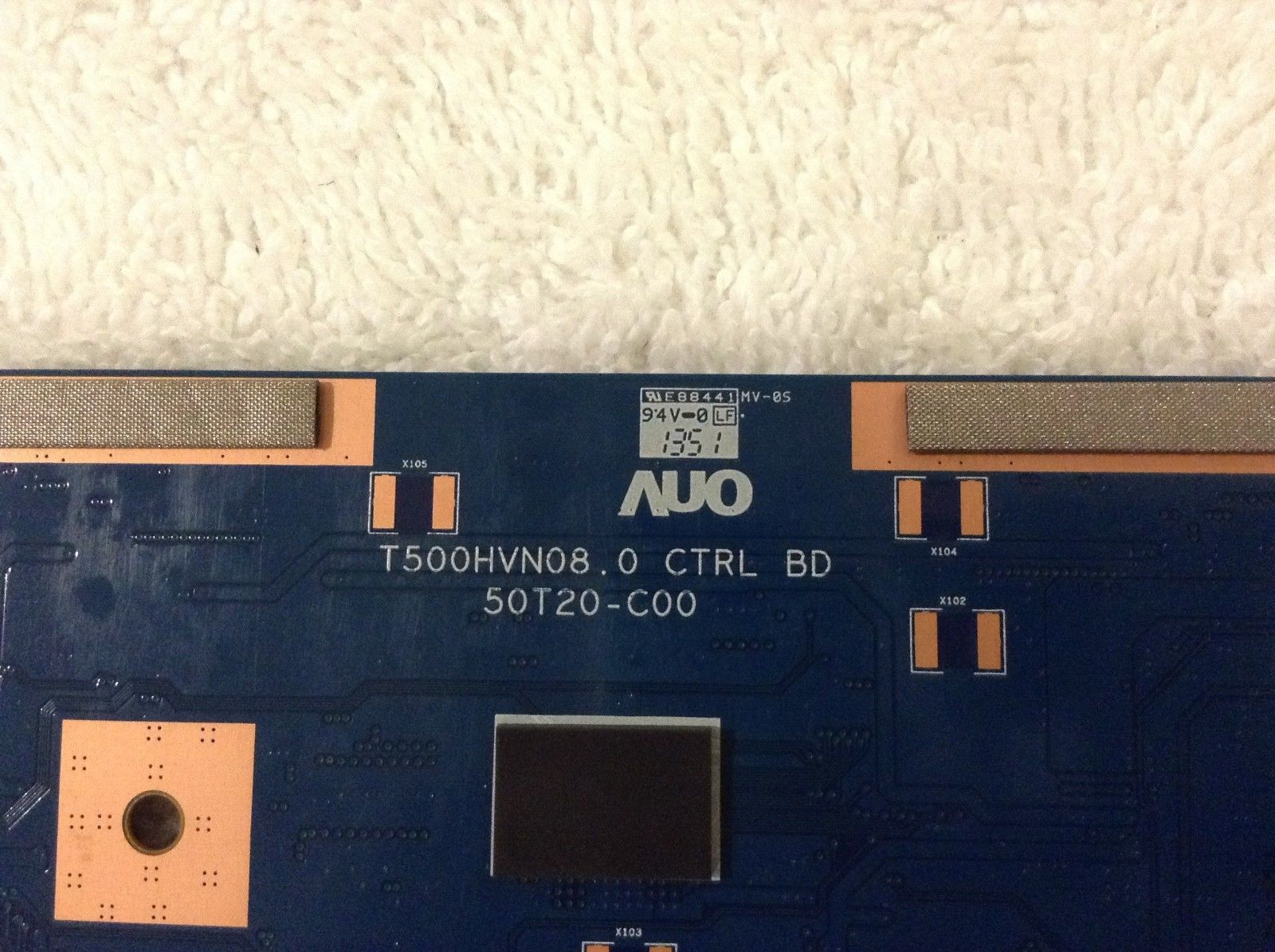 SONY KDL-50W800B T-CON FX-5550T20C01 T500HVN08.0 CTRL BD 50T20-C00